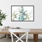 Eucalyptus I White Crop by Danhui Nai Canvas Wall Art Print Framed